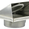Renson 1006332 - dampkaprooster 641 inox ø 100 | 2 stuks