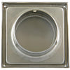 Renson 1006334 - dampkaprooster inbouw 641 inox ø 150 | 2 stuks