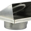 Renson 1006334 - dampkaprooster inbouw 641 inox ø 150 | 2 stuks