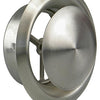 Renson 1006329 - afzuigventiel inbouw 636 inox ø 100 | 2 stuks