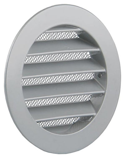 Renson 1006258 - ronde rooster inbouw 434 r alural 9006 ø 100 | 10 stuks