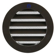 Renson 1006260 - ronde rooster inbouw 434 r alural 8019 ø 100 | 10 stuks - afbeelding 2
