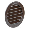 Renson 1006263 - ronde rooster inbouw 434 r alural 8019 ø 125 | 10 stuks