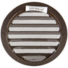 Renson 1006263 - ronde rooster inbouw 434 r alural 8019 ø 125 | 10 stuks