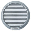 Renson 1006264 - ronde rooster inbouw 434 r alural 9006 ø 150 | 10 stuks