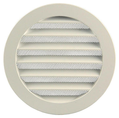 Renson 1006265 - ronde rooster inbouw 434 r alural 9010 ø 150 | 10 stuks