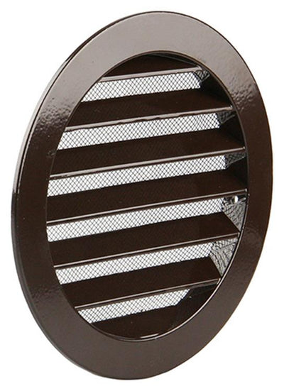 Renson 1006266 - ronde rooster inbouw 434 r alural 8019 ø 150 | 10 stuks