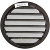 Renson 1006269 - ronde rooster inbouw 434 r alural 8019 ø 160 | 10 stuks
