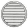 Renson 1006270 - ronde rooster inbouw 434 r alural 9006 ø 200 | 5 stuks