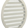 Renson 1006271 - ronde rooster inbouw 434 r alural 9010 ø 200 | 5 stuks