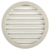 Renson 1006271 - ronde rooster inbouw 434 r alural 9010 ø 200 | 5 stuks