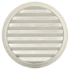 Renson 1006271 - ronde rooster inbouw 434 r alural 9010 ø 200 | 5 stuks