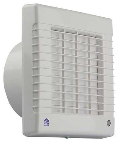 Renson 1006451 - afsluitbare ventilator met timer 7221t wit ø 100 | 2 stuks