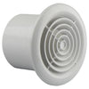 Renson 1006439 - mechanische ventilator rond st. 7131 r wit ø 100 | 2 stuks
