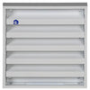 Renson 1013926 - opbouw muurrooster alu wit 431 165x165mm | 2 stuks