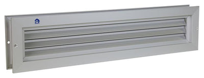 Renson 1006607 - deurrooster. 461 f1 425x76mm | 2 stuks