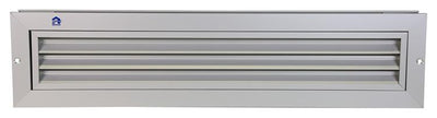 Renson 1006607 - deurrooster. 461 f1 425x76mm | 2 stuks
