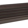 Renson 1006608 - deurrooster. 461 ral 8019 425x76mm | 2 stuks
