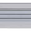Renson 1006753 - deurrooster 461 ral9010 425x76mm | 2 stuks