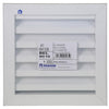 Renson 1006610 - inbouw muurrooster 411 ral 9010 200x200mm | 2 stuks