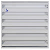 Renson 1014554 - opbouw muurrooster alu wit 431 225x225mm | 2 stuks