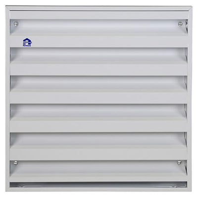 Renson 1014554 - opbouw muurrooster alu wit 431 225x225mm | 2 stuks