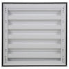 Renson 1014554 - opbouw muurrooster alu wit 431 225x225mm | 2 stuks