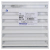 Renson 1014554 - opbouw muurrooster alu wit 431 225x225mm | 2 stuks