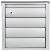 Renson 1013526 - lamellenrooster alu natuur 433 173x173mm | 2 stuks - afbeelding 2
