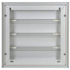 Renson 1013526 - lamellenrooster alu natuur 433 173x173mm | 2 stuks