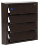 Renson 1013923 - lamellenrooster alu bruin 433 173x173mm | 2 stuks