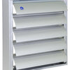Renson 1013924 - lamellenrooster alu natuur 433 210x210mm | 2 stuks
