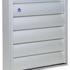 Renson 1013924 - lamellenrooster alu natuur 433 210x210mm | 2 stuks