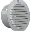Renson 1008240 - schoepenrooster rond inb. 435 r alu ral 9006 ø 80 | 12 stuks