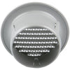 Renson 1008240 - schoepenrooster rond inb. 435 r alu ral 9006 ø 80 | 12 stuks