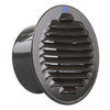 Renson 1008242 - schoepenrooster rond inb. 435 r alu ral 8019 ø 80 | 12 stuks