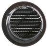 Renson 1008242 - schoepenrooster rond inb. 435 r alu ral 8019 ø 80 | 12 stuks