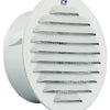Renson 1008244 - ronde schoepenrooster inb. 435 r ral 9010 ø 100 | 8 stuks