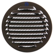 Renson 1008245 - ronde schoepenrooster inb. 435 r ral 8019 ø 100 | 8 stuks - afbeelding 2