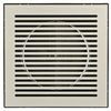 Renson 1048748 - regelbaar extractierooster design afwerking dia 80 | 2 stuks