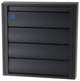 Renson 1057984 - dampkaprooster 433 (173x173) ral 9005 zwart | 2 stuks