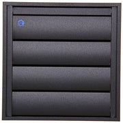 Renson 1057984 - dampkaprooster 433 (173x173) ral 9005 zwart | 2 stuks - afbeelding 2