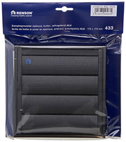Renson 1057984 - dampkaprooster 433 (173x173) ral 9005 zwart | 2 stuks - afbeelding 3