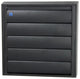 Renson 1057985 - dampkaprooster 433 (210x210) ral 9005 zwart | 2 stuks