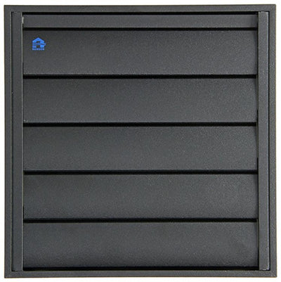 Renson 1057985 - dampkaprooster 433 (210x210) ral 9005 zwart | 2 stuks