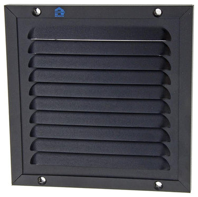 Renson 1057986 - opbouw schoepenr kader gaas 437 (150x150) ral 9005 zwart | 2 stuks