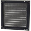 Renson 1057986 - opbouw schoepenr kader gaas 437 (150x150) ral 9005 zwart | 2 stuks