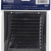 Renson 1057986 - opbouw schoepenr kader gaas 437 (150x150) ral 9005 zwart | 2 stuks