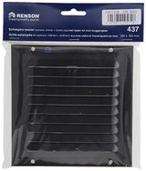 Renson 1057986 - opbouw schoepenr kader gaas 437 (150x150) ral 9005 zwart | 2 stuks - afbeelding 4