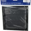 Renson 1057987 - opbouw schoepenr kader gaas 437 (200x200) ral 9005 zwart | 2 stuks